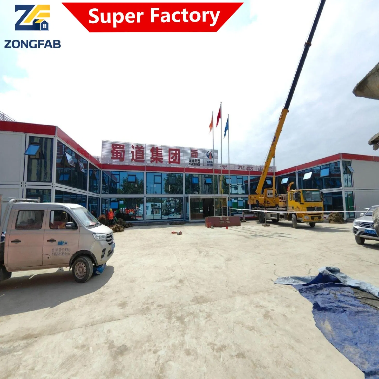 One Stop Turnkey Solution Movable Mobile Portable Detachable Assembly Prefab Prefabricated Container Building Housing