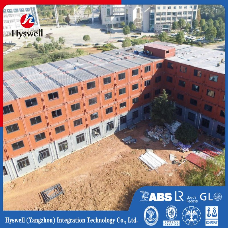 Hyswell Lowcost Movable Modular Prefab Prefabricated Modular Portable Container Tiny Integrated Fold Folding Tiny Capsule Living Transportable 20 40FT Home