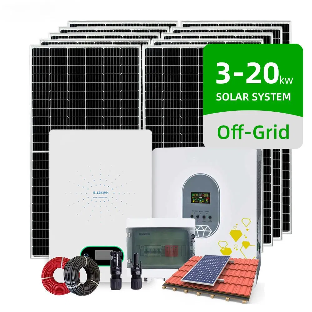 Eco-Friendly Solar Panel System for Home Use, High Efficiency Long-Lasting off-Grid Renewable Energy Supply