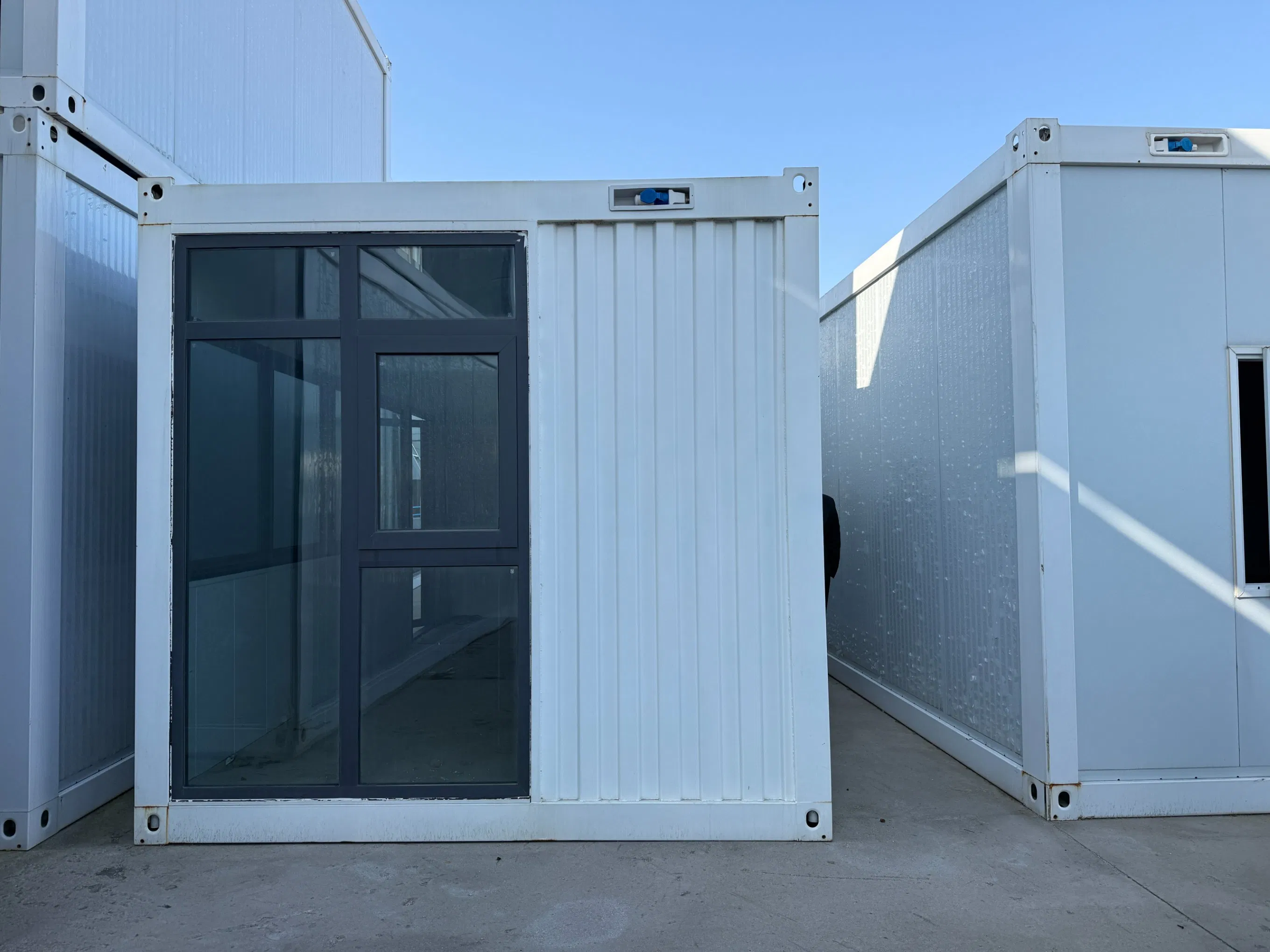 Stackable Modular Container House for High Density Temporary Housing Project Use