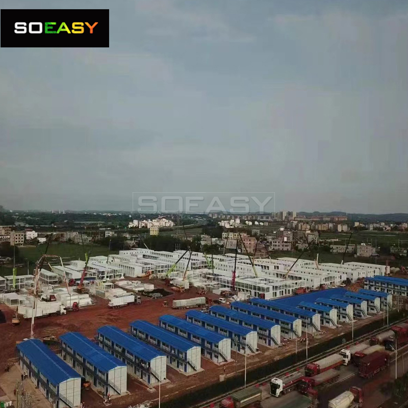 Tempory Construction Site Modular Man Camp Housing Oil Field Labour Camp Accommodation