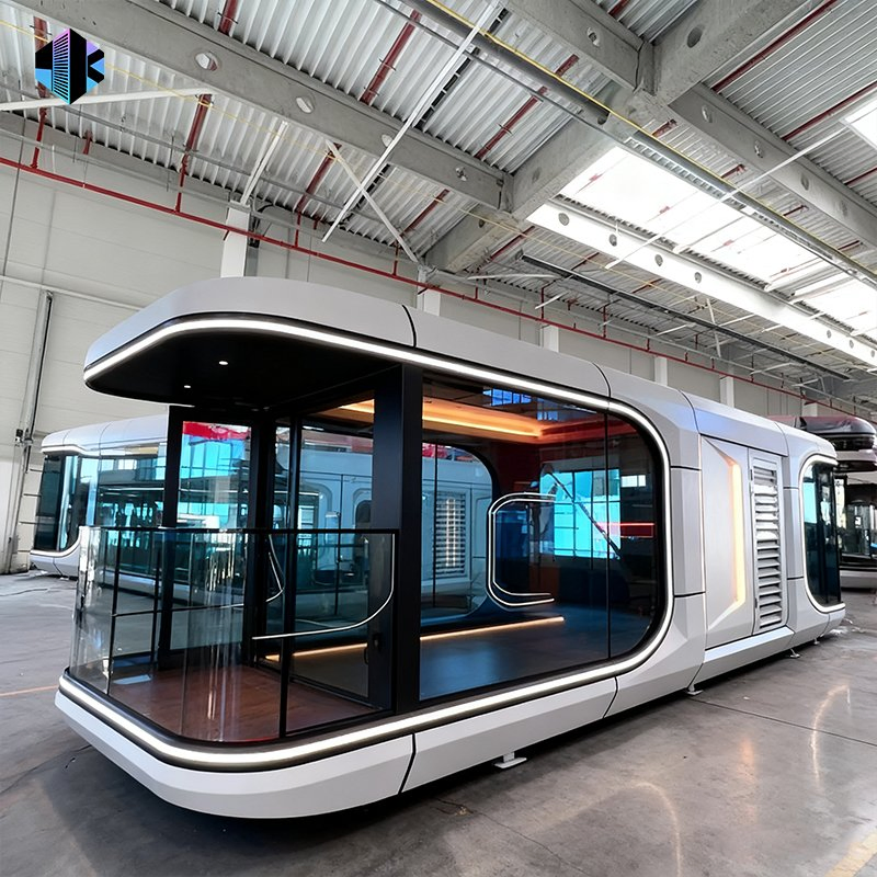 High-Quality Bespoke Integrated Kitchen and Bathroom Modular Space Capsule Homes