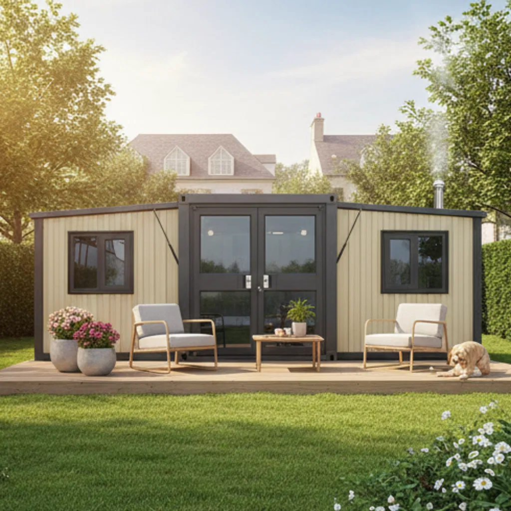 Ready Made Prefabricated 40FT 20FT Living Portable Home 2 4 5 Bedroom Prefab Outdoor Expandable Container House