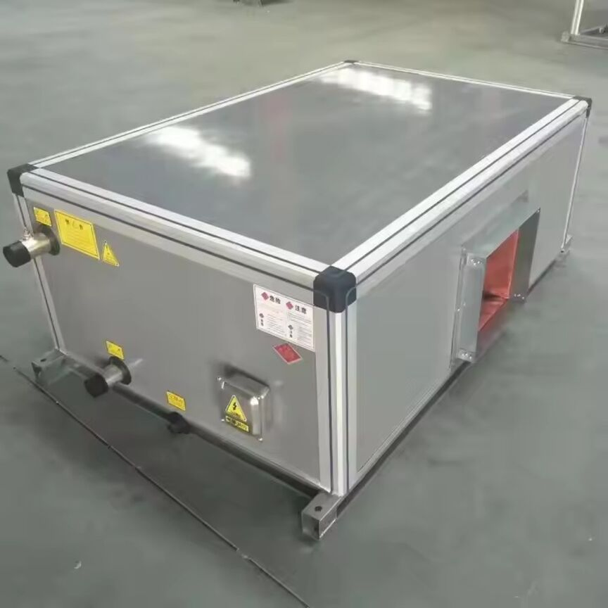 Ultra-Quiet Modular Ahu Featuring Energy Recovery &amp; Smart Control Air Handling Unit