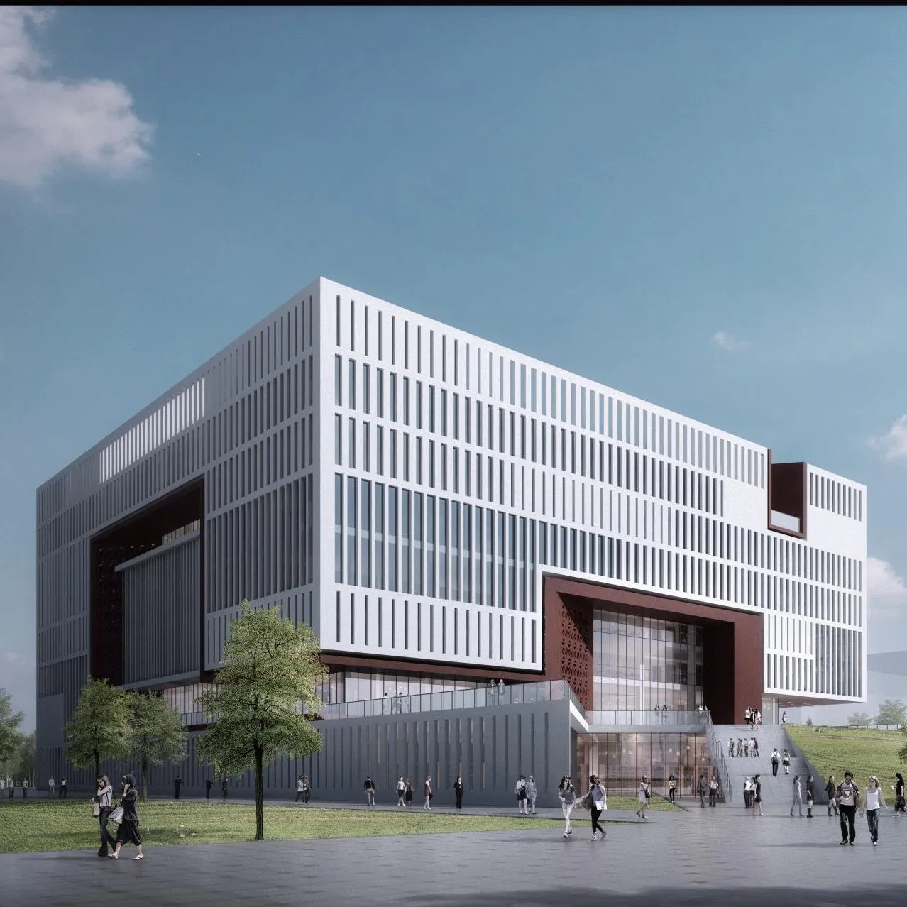 Modular Prefab Steel Structure Frame Prefabricated High Rise Building for Shed Hue Material Truss Floor Slab House