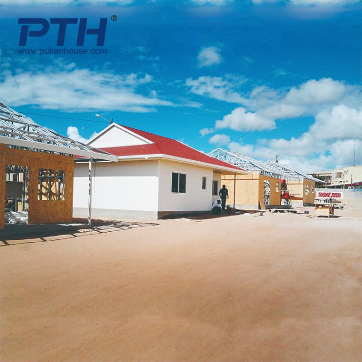 2021 Economical Double-C Structure House as Prefab Modular Luxury Apartment Building