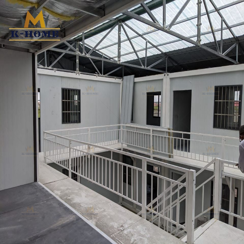 Temporary Porta Cabin Living Accommodation for Students