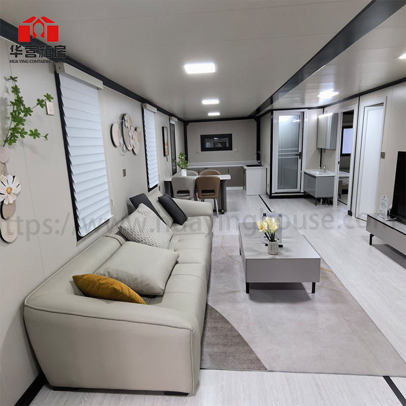 2 3 Bedroom OEM Low Price Flat Pack Container House Modular Prefab Houses Prefabricated Expandable Container Mobile House Foldable Housesmini Modular Homes