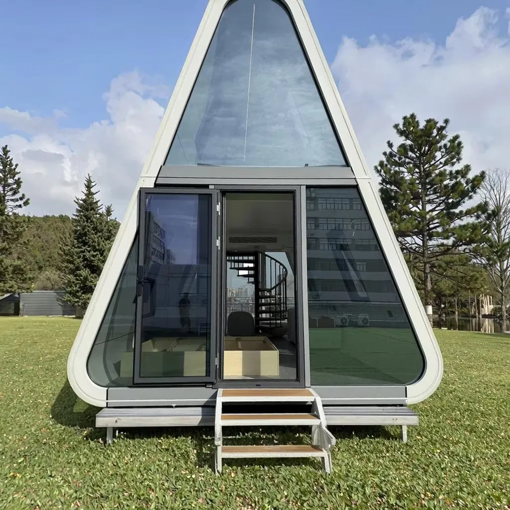 Vibrant V6 Custom Color Design Triangular Space Pod Living Solution