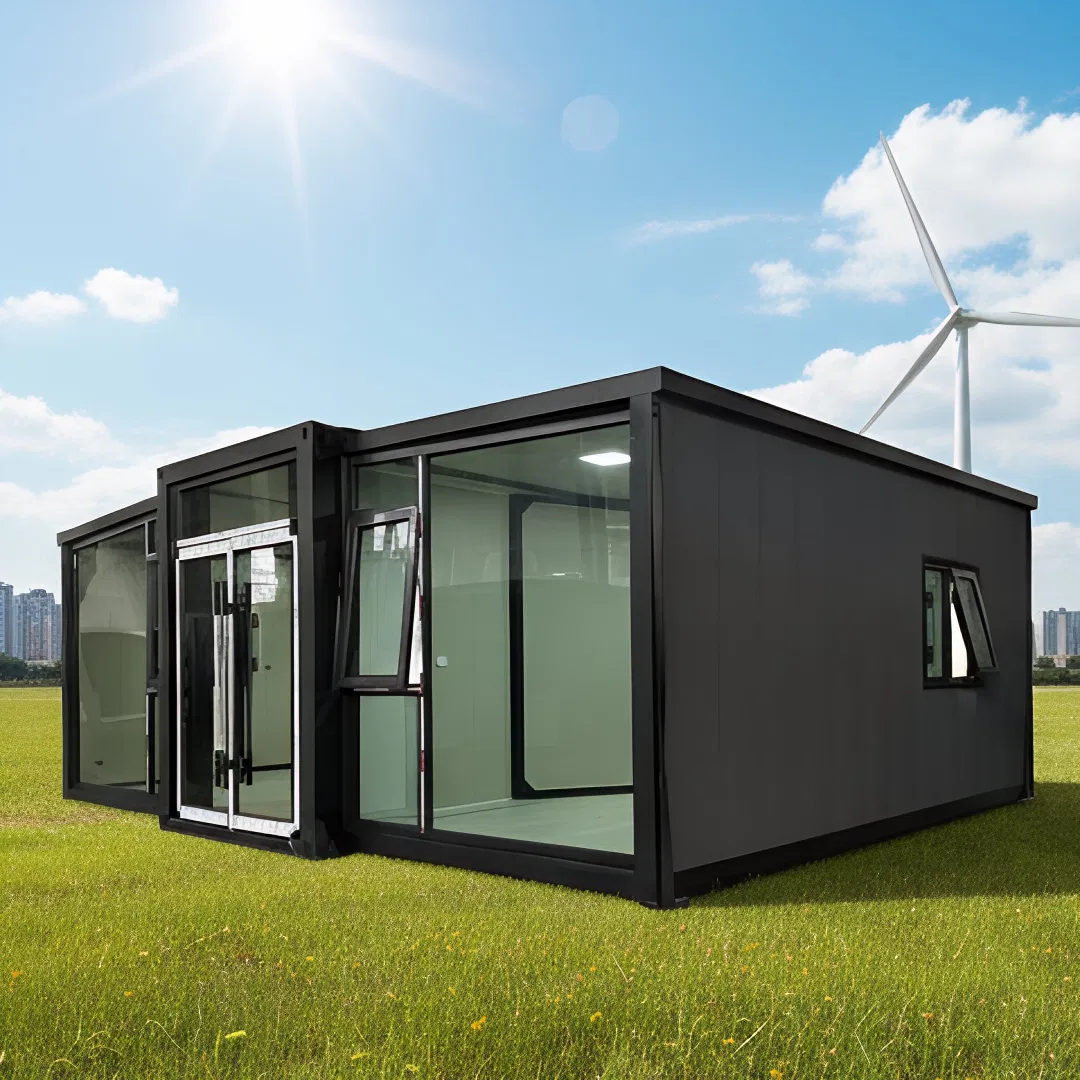 Modular Box Container with New Material for Solar Home