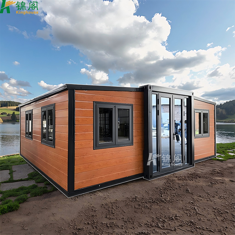 Custom Modern Office Expandable Modular Construction Container with Flat Pack Small Portable House