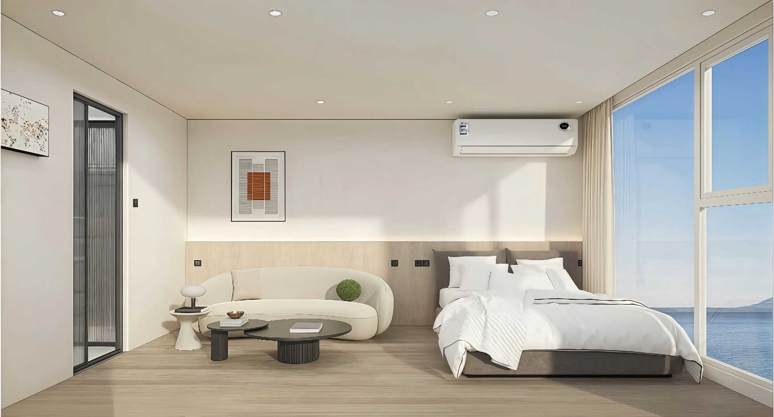 Modular Healthcare Capsule House Configured as Clinic or Quarantine Isolation Unit