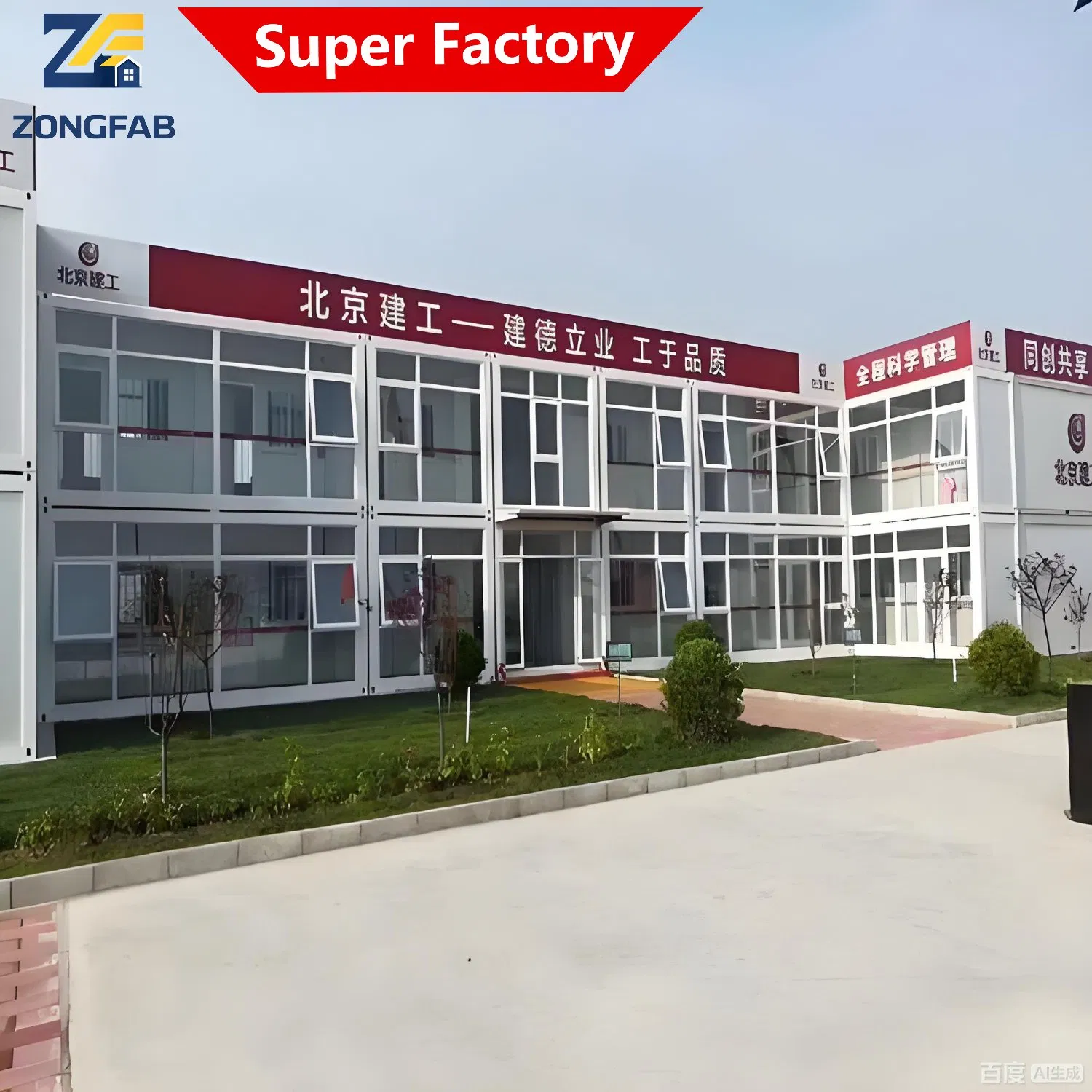 One Stop Turnkey Solution Steel Living Detachable Assembly Prefab Modular Container Building Housing