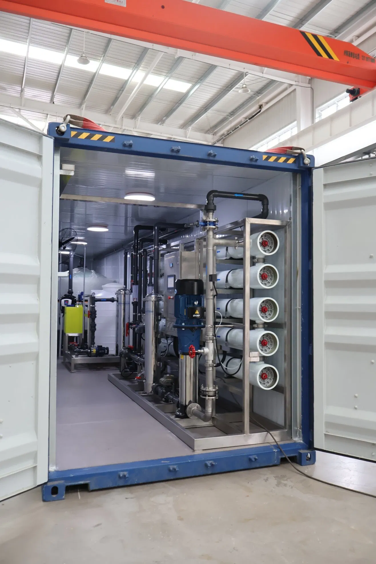 15tph Mobile RO System Waste Water Treatment Machine Reverse Osmosis Water Equipment