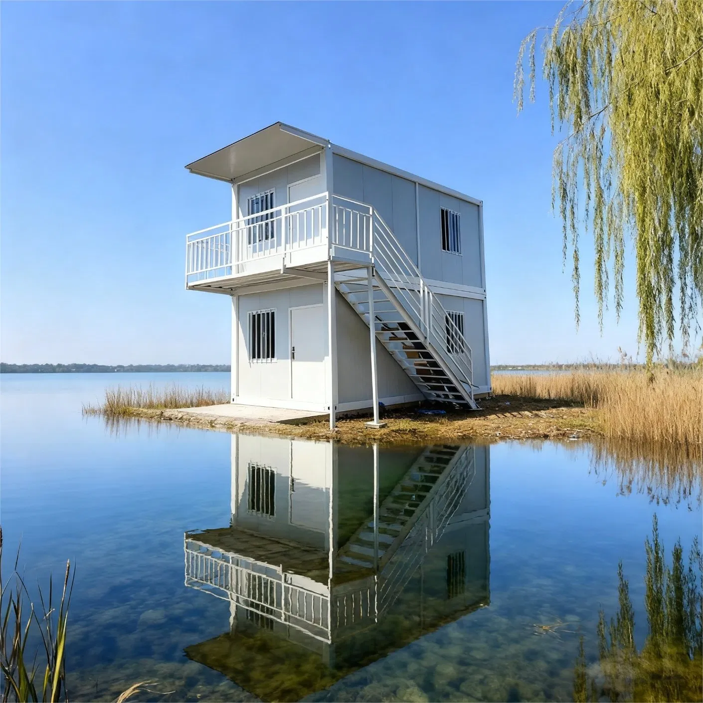 Mobile Prefabricated Container Housing Quick-Install Guard Booths Suitable for Communities and Farms