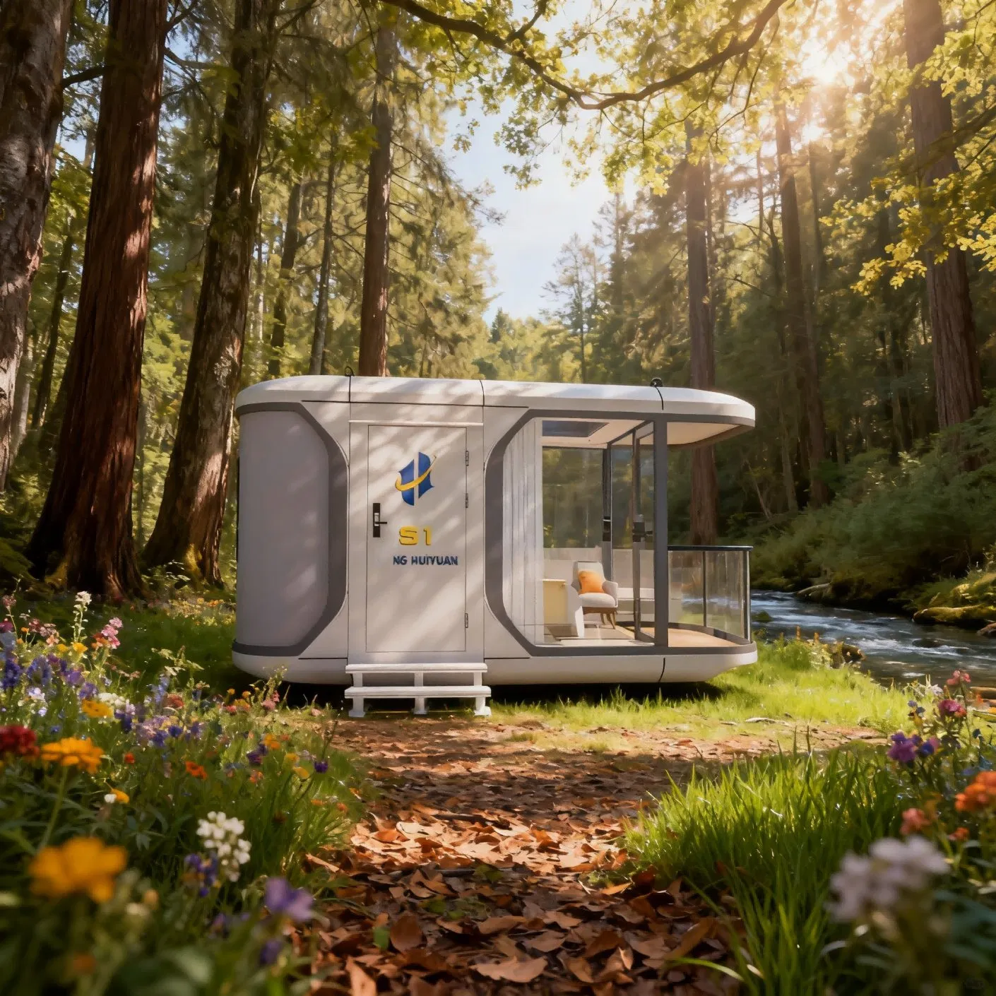 Durable PVC Prefab Capsule House Disaster Relief Housing Meets Efficient Comfort