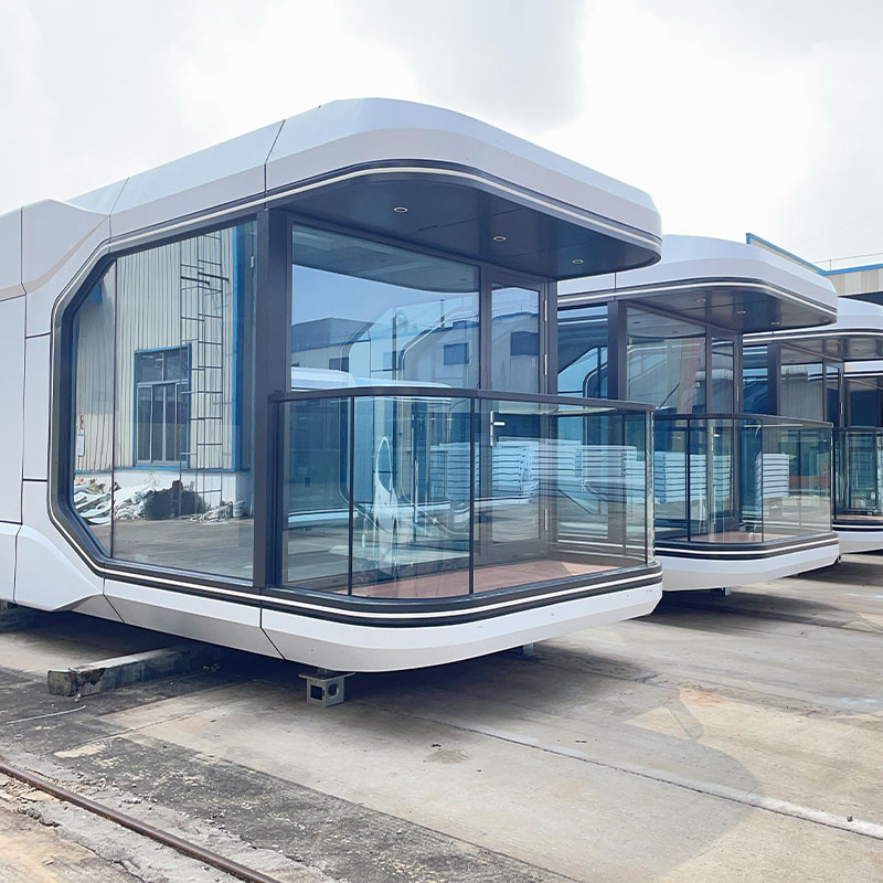 Mobile Modular Capsule House for Residential &amp; Commercial Use