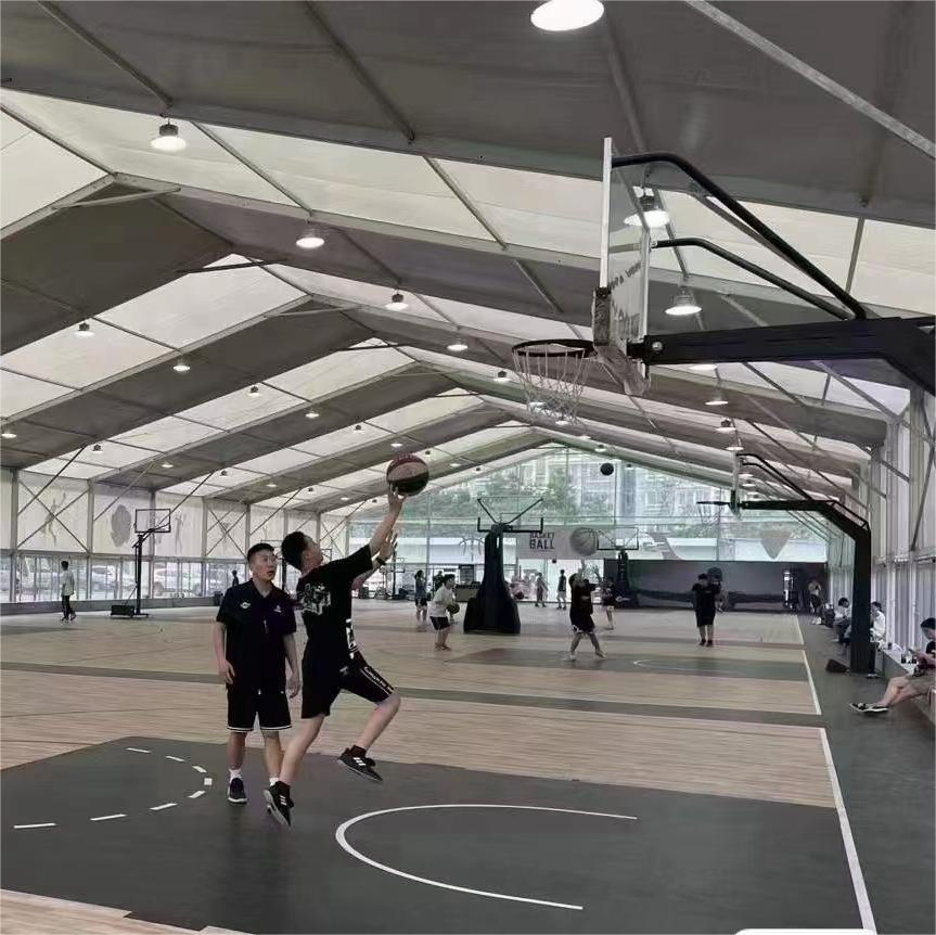 Large Span Aluminum Frame Structure Padel Football Basketball Tennis Swimming Sports Tent
