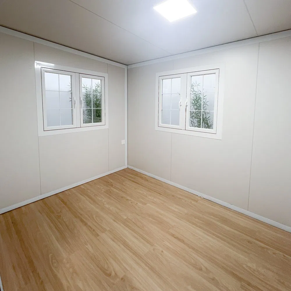 Expandable Container Cabin Sliding Wall System for Temporary Office/Workshop Foldable House Expandable Container House