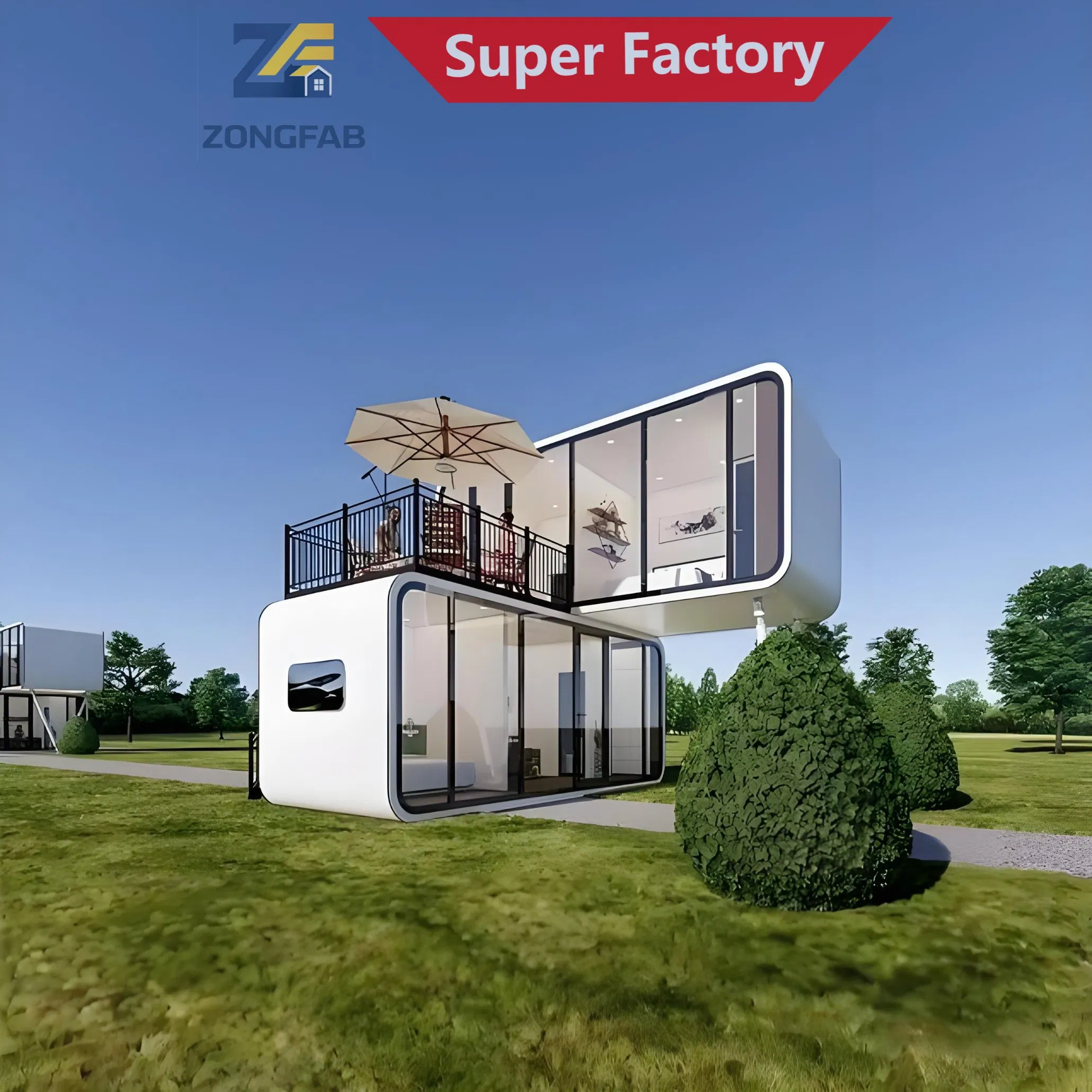 Modular Apple Cabin Pod House for Glamping Resorts and Outdoor Hospitality Accommodation Solutions