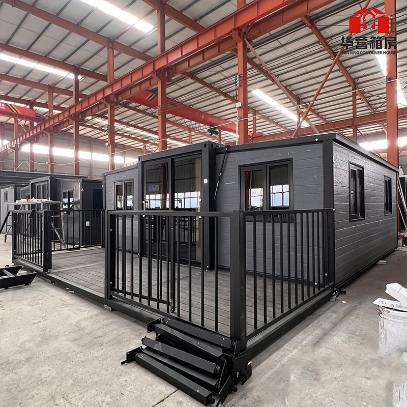 20FT New Luxury Modern Prefab Foldable Modular Mobile Living Portable Movable Turnkey Tiny Prefabricated Shipping Expandable Container Home Mobile Folding House