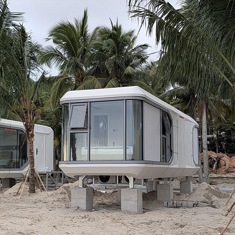 Luxury Modular Space Capsule House Cabin with Aluminum Structure