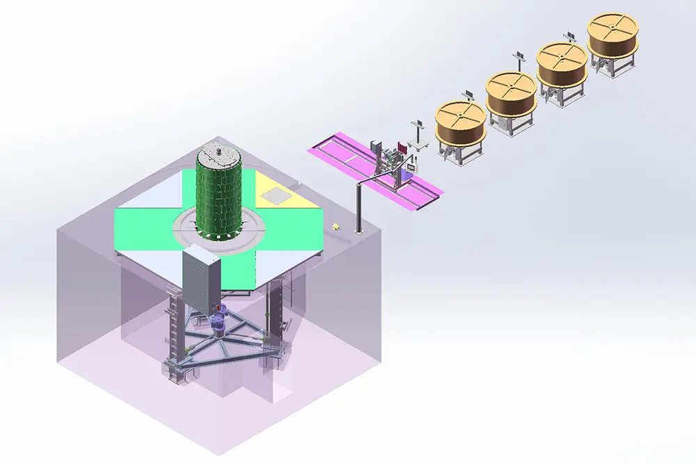 Vertical Transformer Coil Winding Machine