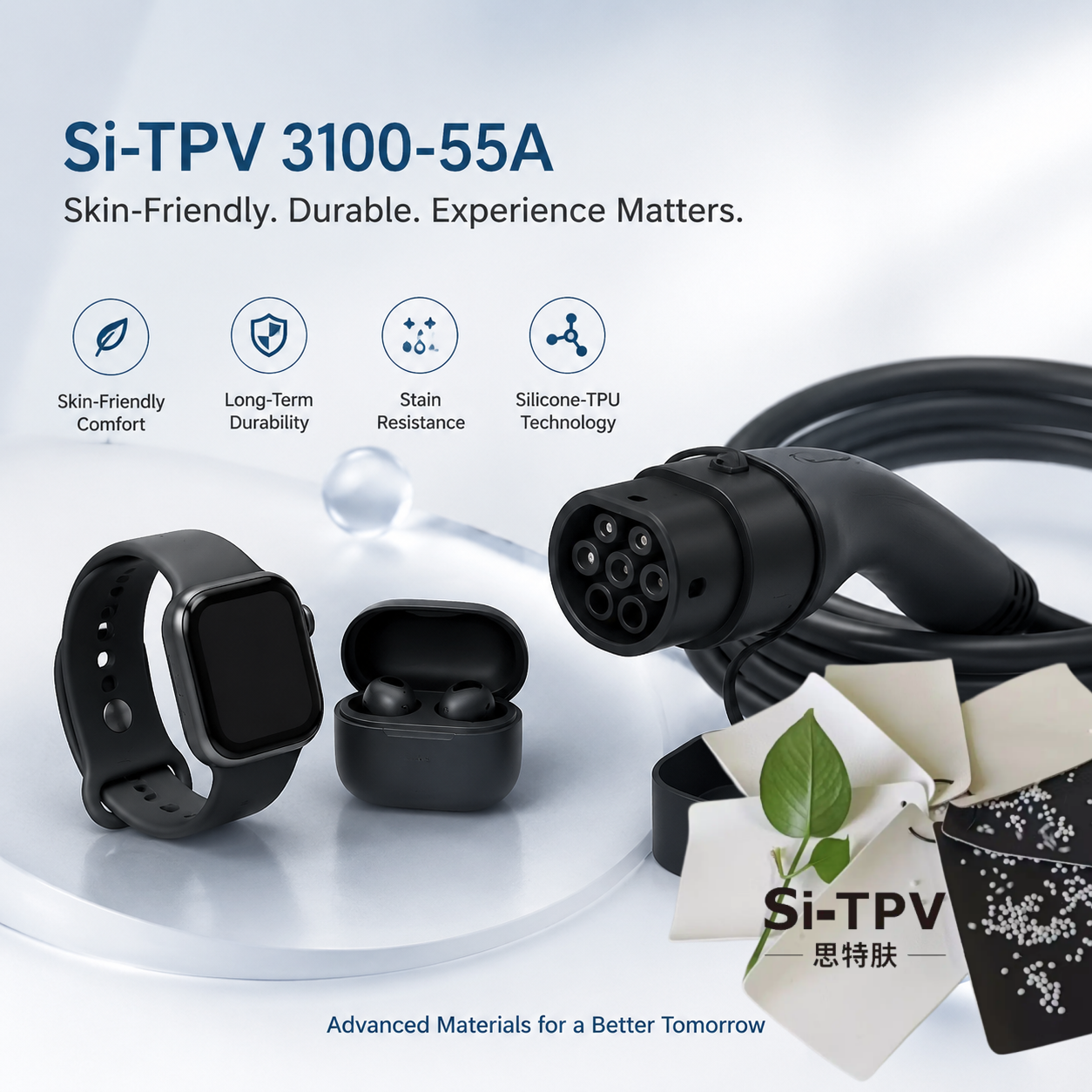 delivering skin-friendly softness, long-term durability, and stain-resistant performance for wearables