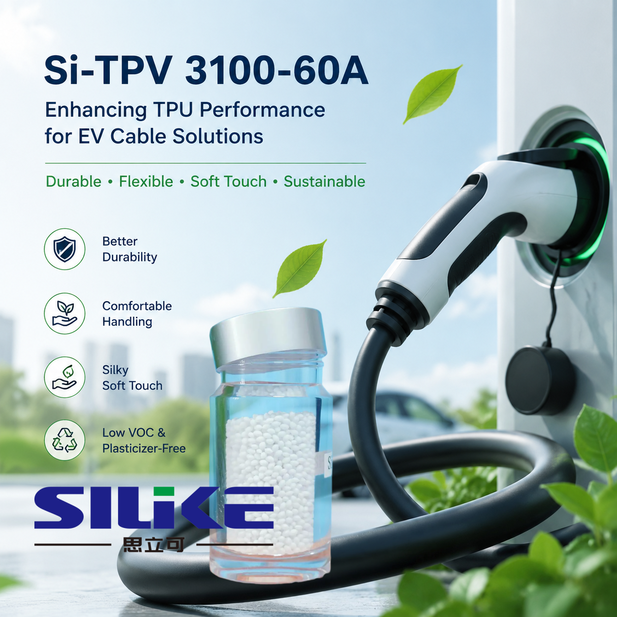Enhancing TPU cables with durability, flexibility, soft touch, and sustainable performance.