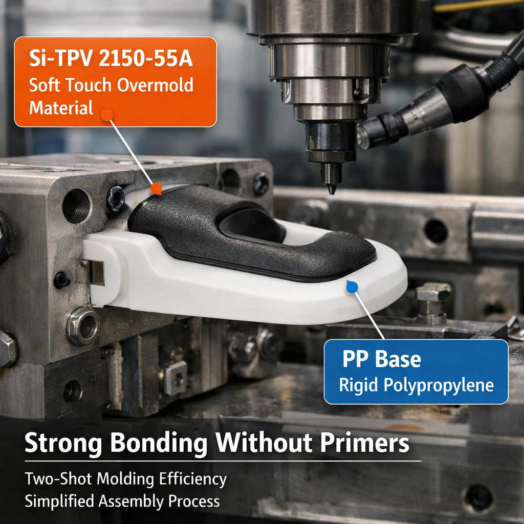 PP Overmolding and PE Bonding Potential