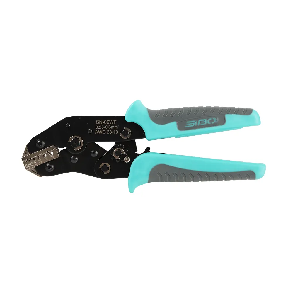 China China Suppliers SN-06WF Mini European Style Crimping Pliers - Durable and Precise Ratchet Tool from Factory Manufacturer, Suppliers