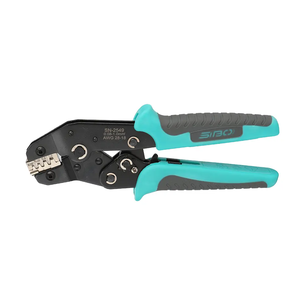 China China Suppliers Factory Crimping Pliers for Standard Non-Insulated Terminals - Ring, Spade, Fork & Butt Connectors Factories, Factory