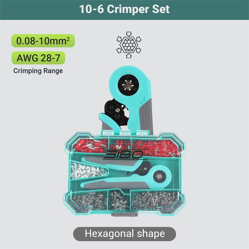 Fine Wiring Crimp Tool in Application
