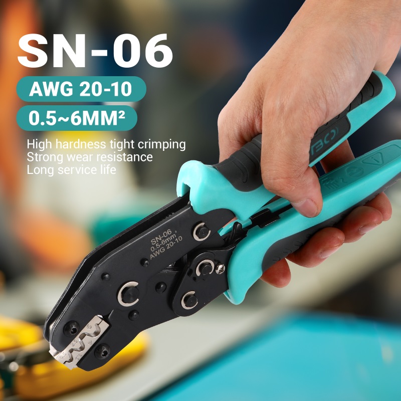SN-6 Ratchet Crimping Pliers