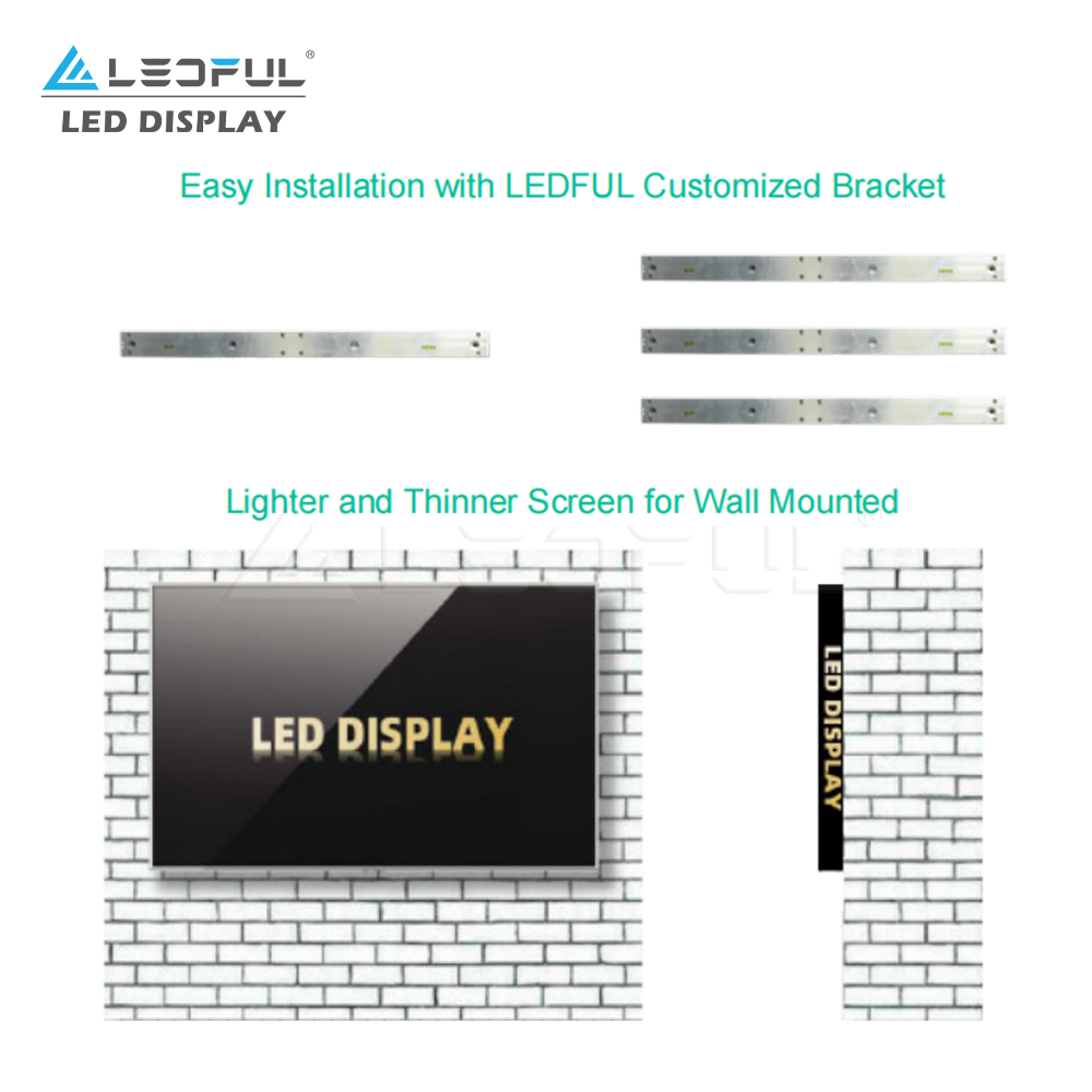 P1.2 COB Technology LED Signage Premium For Hotel Lobby