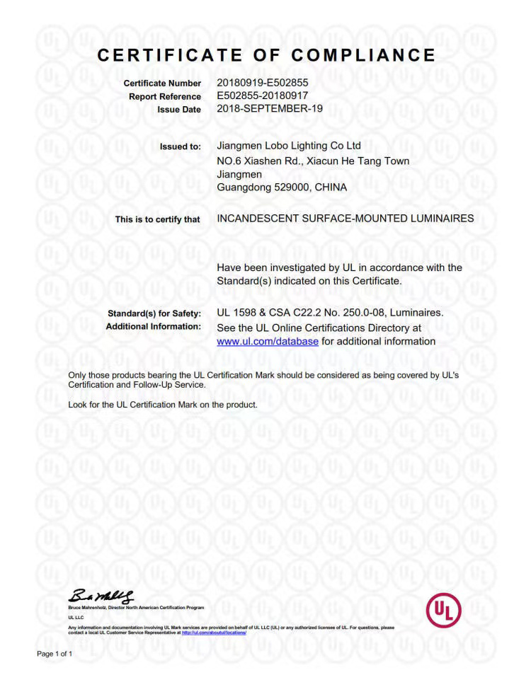 Certification Seal