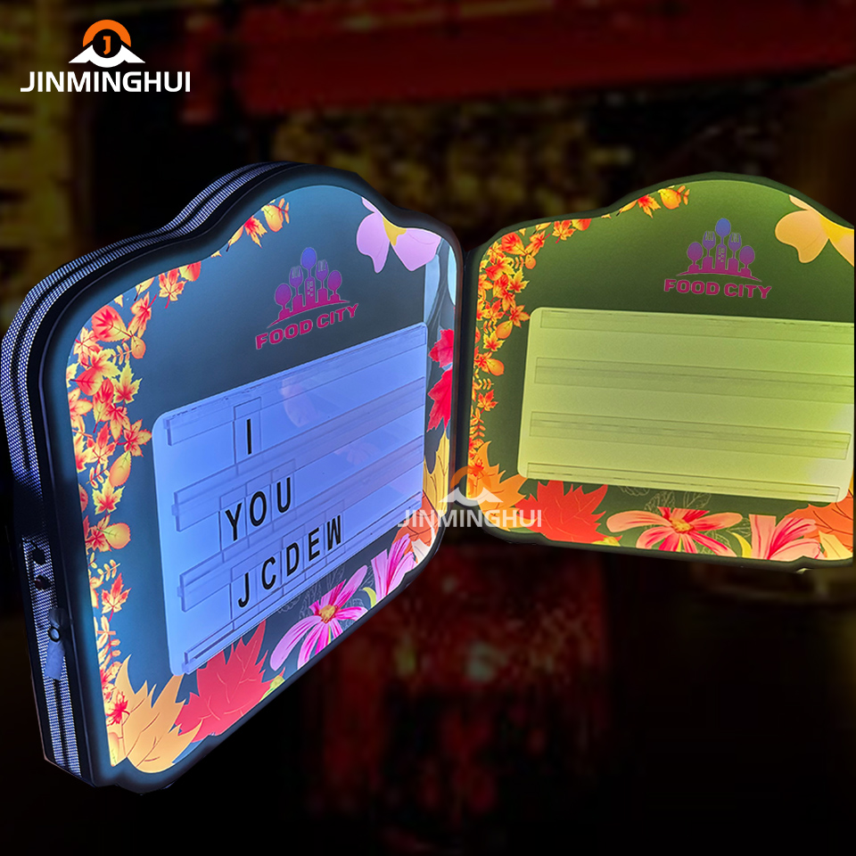 Customized High Quality Restaurant Bar Lounge Nightclub Rechargeable Marquee Light up Led Message Board for VIP Service