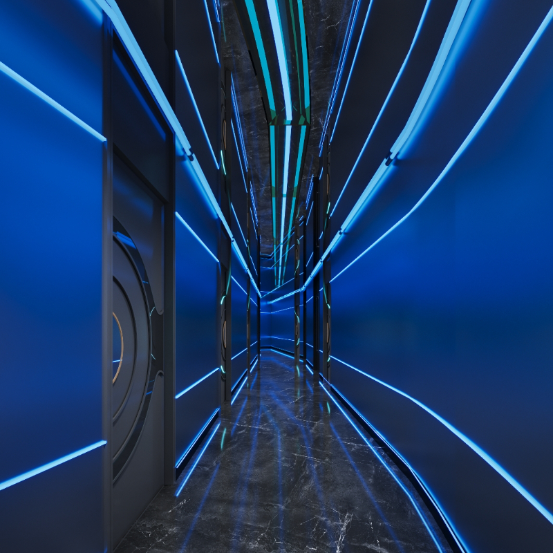 Adjustable Height RGB Lighting Components Tailored Game Scene Design Plans &amp; Decorative Lighting for KTVs Hotels Internet Cafes