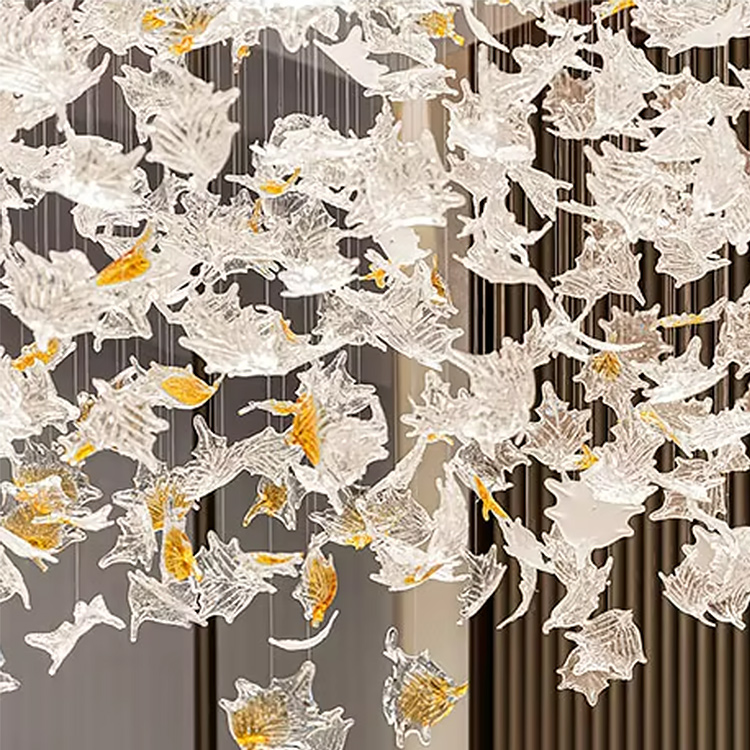Luxury Ceiling Chandelier and Lamps Custom Large Chandelier Elegant Lighting for Kitchen Sales Office Living Room Residential