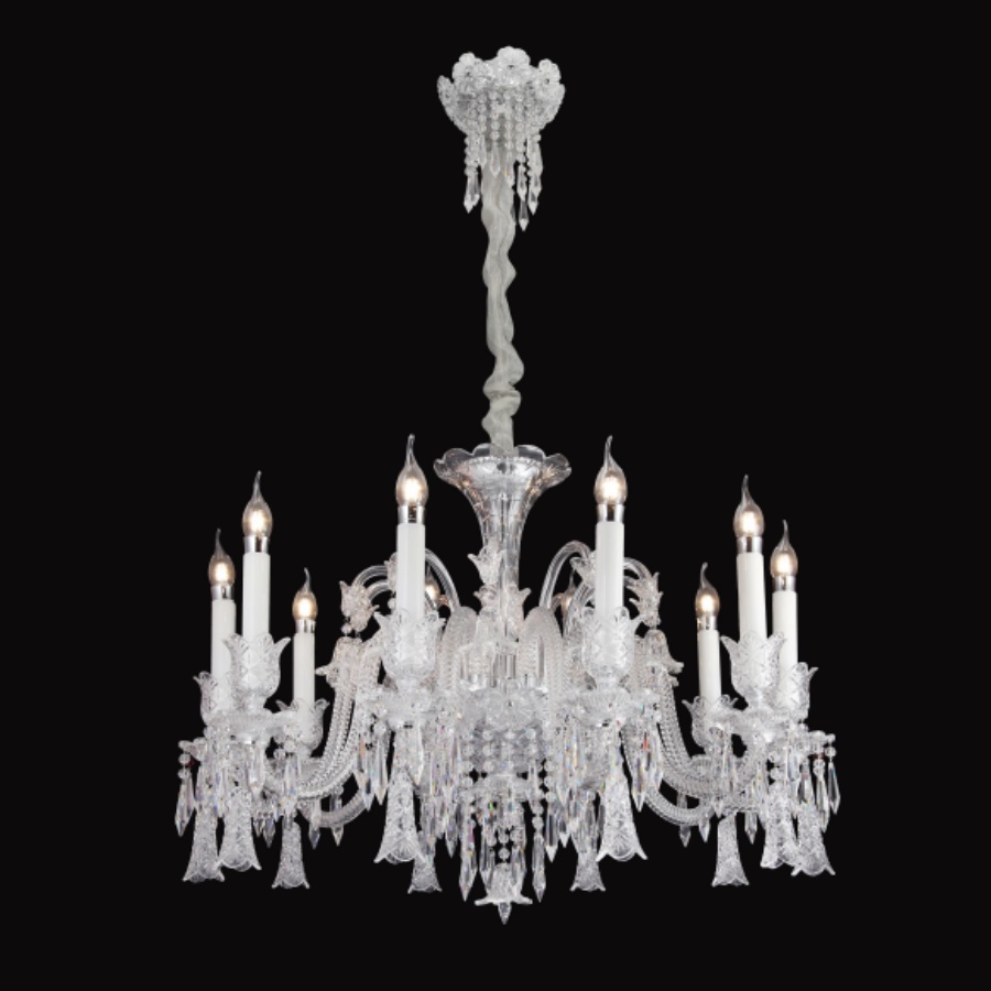 European Style Large Hotel Lobby Luxury Chandelier Decor Living Room Villa Loft Crystal Modern Chandelier Pendant Light