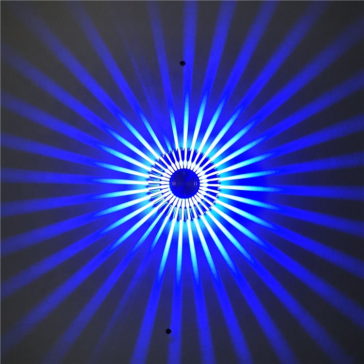 Sun Flower Corridor bar Ktv Decoration Colorful Modeling Lights RGB LED Wall Light