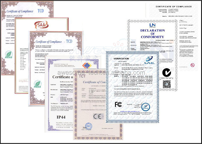 Product Certifications