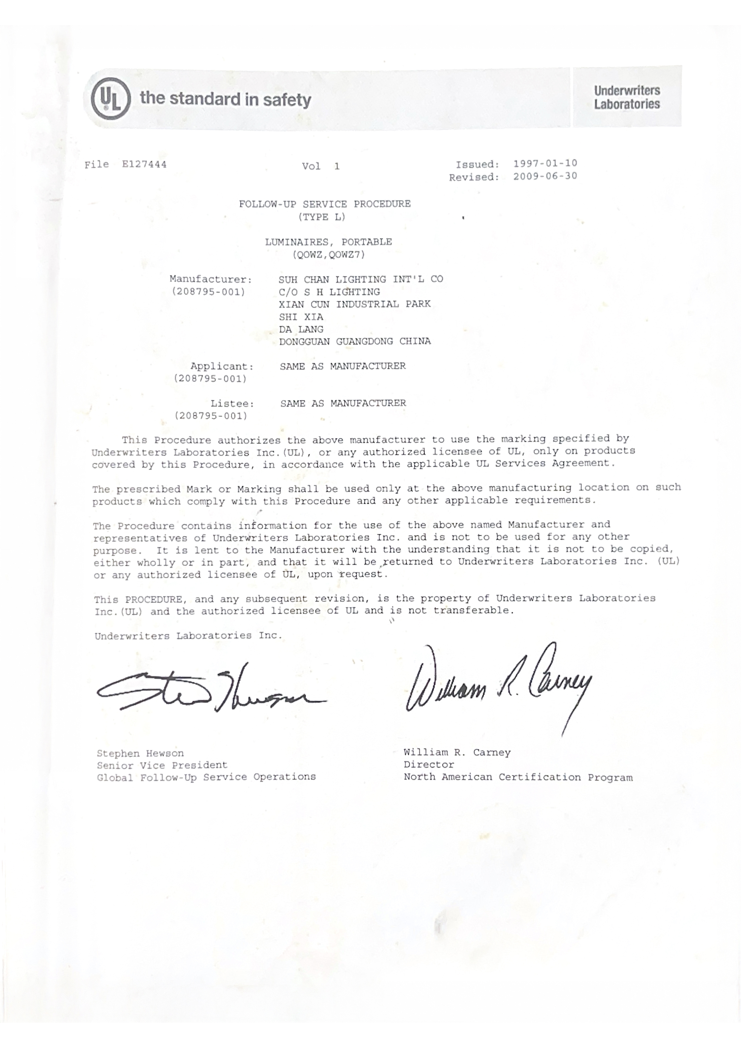 Certificate 1