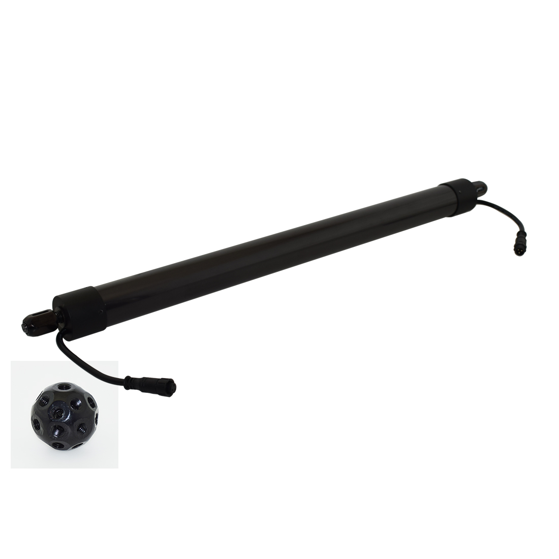 360 View Dmx 512 Control Rgb Led Meteor Tube Light