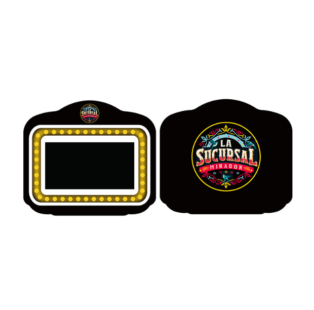 Customized LOGO LED Letters Board VIP Display Glorifier LED Marquee Sign Board Box Light Bottle Presenter for Nightclub Lounge