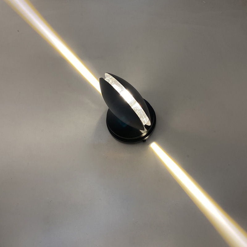 TSINYE 360 Degree Rotating Corridor Exterior Wall Decorative Ktv Hotel Club Landscape Decoration Led Window Sill Trick Light