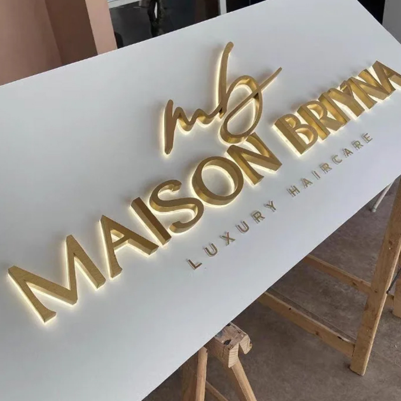 3D Logo Light Letter Sign Led Decorative Backlit Channel Letters Neon Light Source for Building Decor DC Power Supply