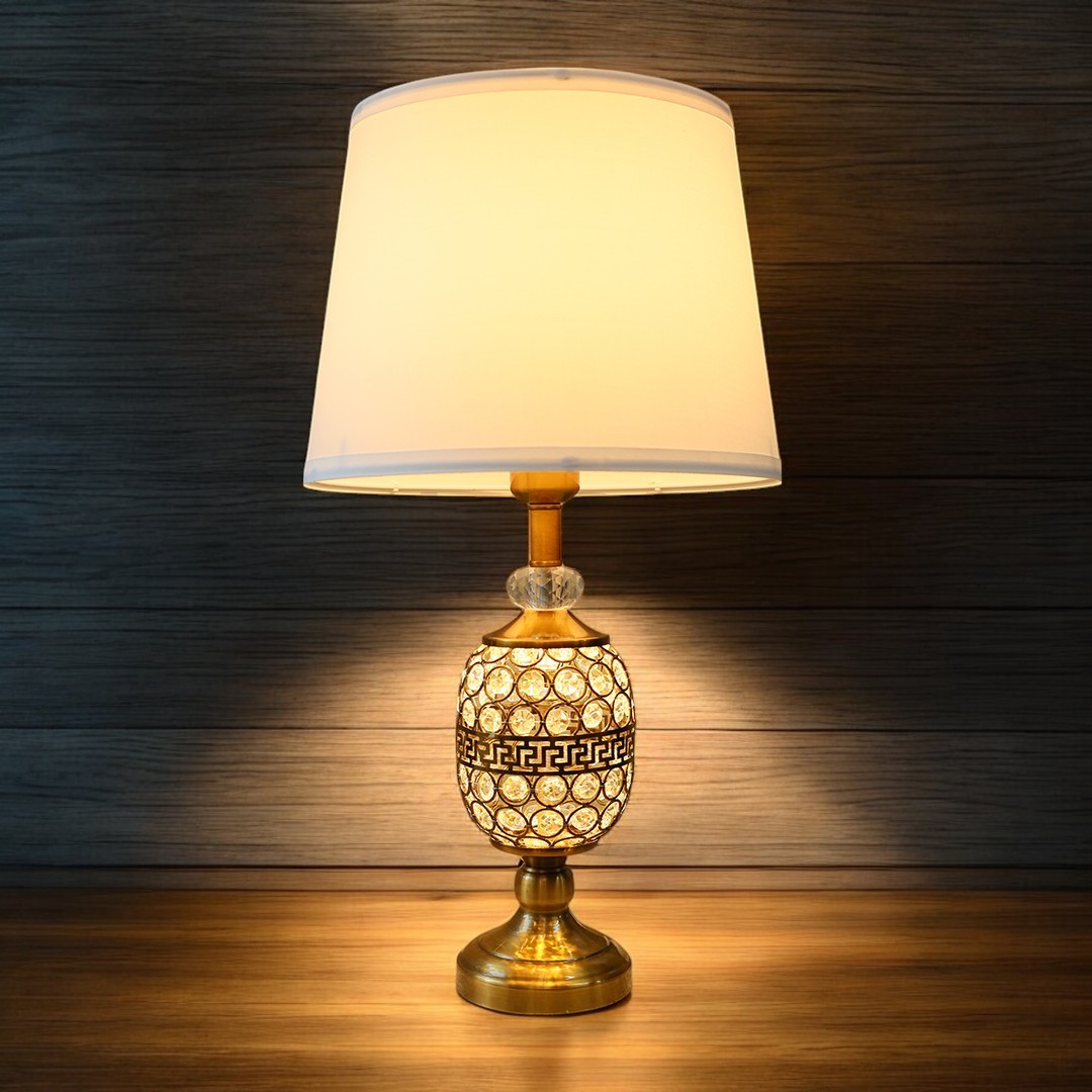 European Modern Luxury LED Table Lamps Indoor Cozy Light for Living Bedroom Hotel Room Dome Shade with Simple Feature Hot Sale