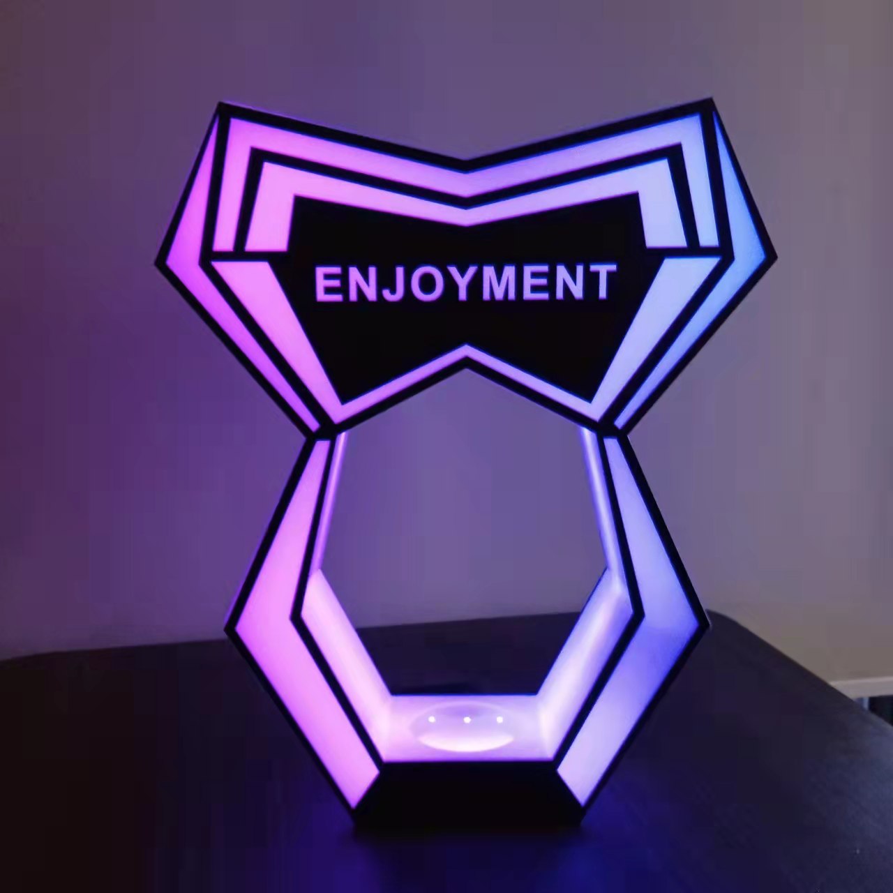 Custom Ring Led Bottle Presenter VIP Service for Restaurant Bar Lounge Nightclub
