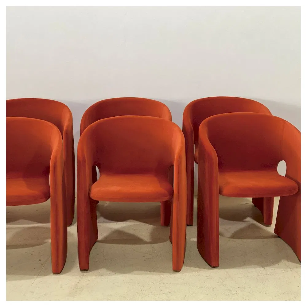 Industrial Style Hotel Restaurant Metal Frame Dining Chair with Faux Leather Seat for Bistro Cafe and Buffet Area